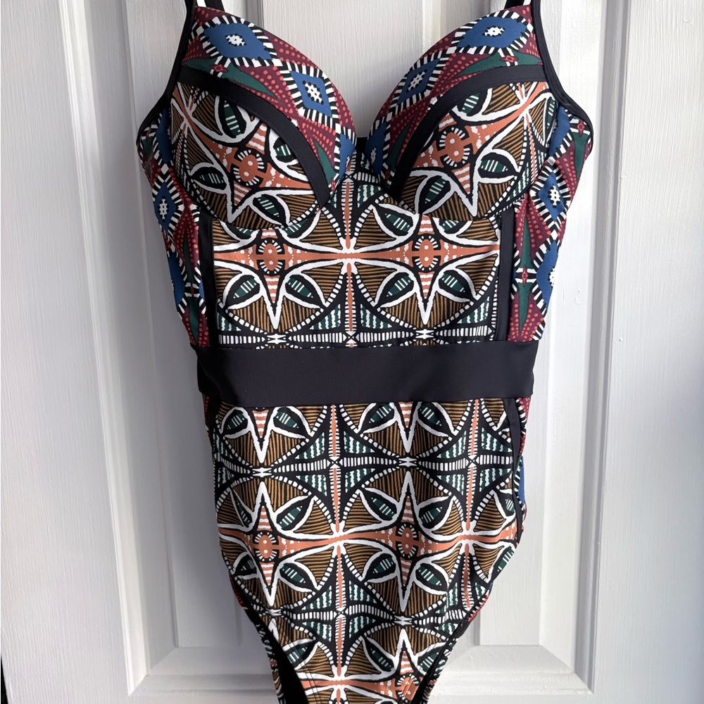 Bleu Rod Beattie - Tribal Print One Piece